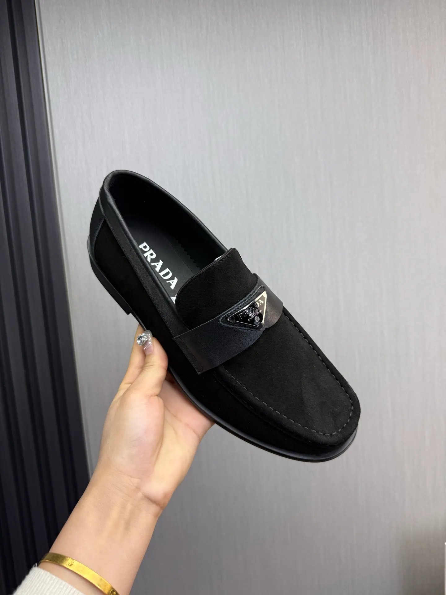 Factory price 580💰 ＰＲＡＤＡPrada. Men's business casual leather shoes, luxurious and noble👞All imported original brand leather materials, just to create a more comfortable wearing experience, upper: original cowhide. Frosted cowhide➕Imported full cowhide, original outsole✔️36-45 (45 non-returnable)